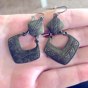 Ethnic style earrings